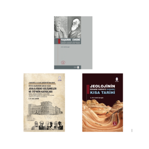 Celâl Şengör Kitapları 3'lü Set - 1) Yaşamın Evrimi 2) Jeolojinin Eduard Suess'e Kadarki Kısa Tarihi 3) Profesör A. M. Celâl Şengör’ün Veda Dersi